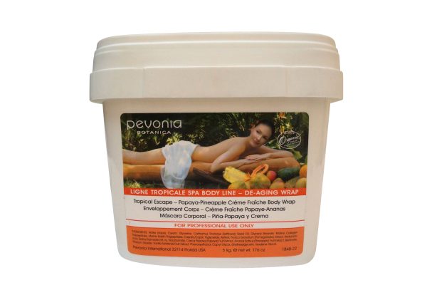 Pevonia Botanica Tropical Escape Papaya-Pineapple Crme Fraiche Body Wrap 176 oz For Cheap