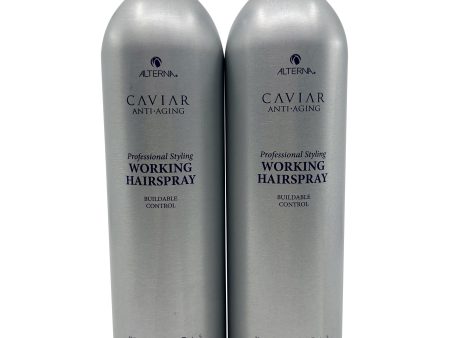 Alterna Caviar Anti Aging Working Hairspray Buildable Control 15.50 OZ DUO Fashion