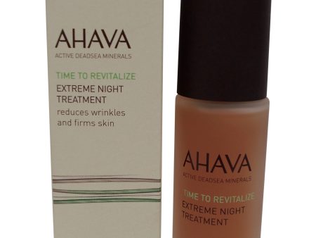 AHAVA Time to Revitalize Extreme Night Treatment, 1 fl. oz. For Cheap