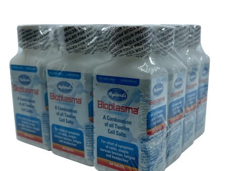 Hylands Bioplasma A Combination of 12 Cell Salts 500 Tablets Set of 12 For Cheap