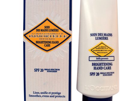 L Occitane Immortelle Brightening Hand Care SPF 15 2.6 oz Cheap