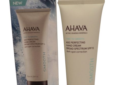 AHAVA Time to Smooth Age Perfecting Hand Cream, Broad Spectrum SPF15, 2.5 fl. oz. Online