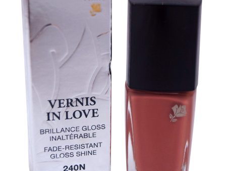 Lancome Paris Vernis In Love Gloss Shine Nail Polish 240N Beige Dentelle Cheap