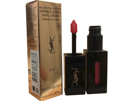 Yves Saint Laurent  Rouge Pur Couture Creamy Lip Stain 412 Rose Mix 0.18 OZ For Cheap