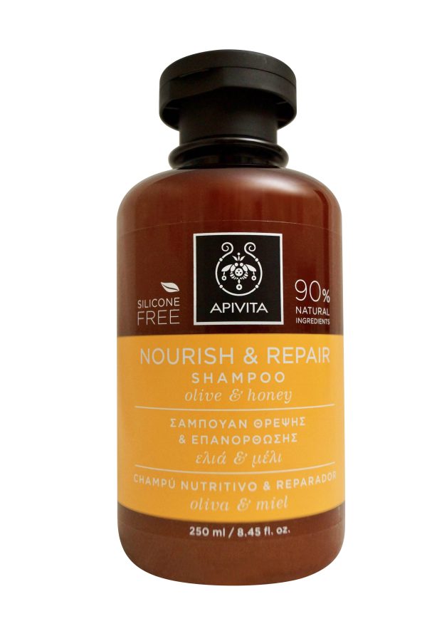 Apivita Nourish & Repair Shampoo Olive & Honey  8.45 OZ Sale