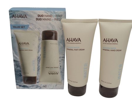 Ahava Deadsea Water Mineral Hand & Foot Cream Duo, 3.4 oz. Sale