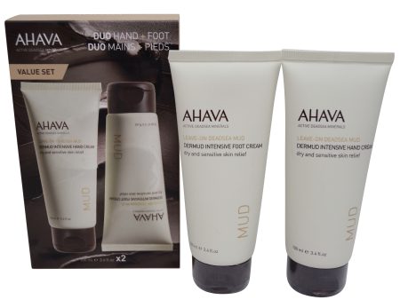 Ahava Dermud Intensive Hand and Foot Cream Duo, 3.4 oz. For Cheap