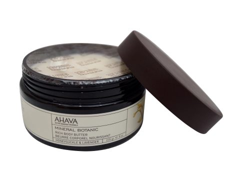 AHAVA Mineral Botanic Body Butter Honeysuckle and Lavender 8 fl. oz. Online Hot Sale