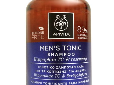 Apivita Men s Tonic Shampoo Hippophea TC & Rosemary 8.45 OZ Supply