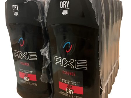 Axe Essence 48 HR Antiperspirant Deodorant Stick for Men 2.7 OZ Pack of 12 For Cheap