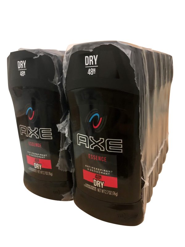 Axe Essence 48 HR Antiperspirant Deodorant Stick for Men 2.7 OZ Pack of 12 For Cheap