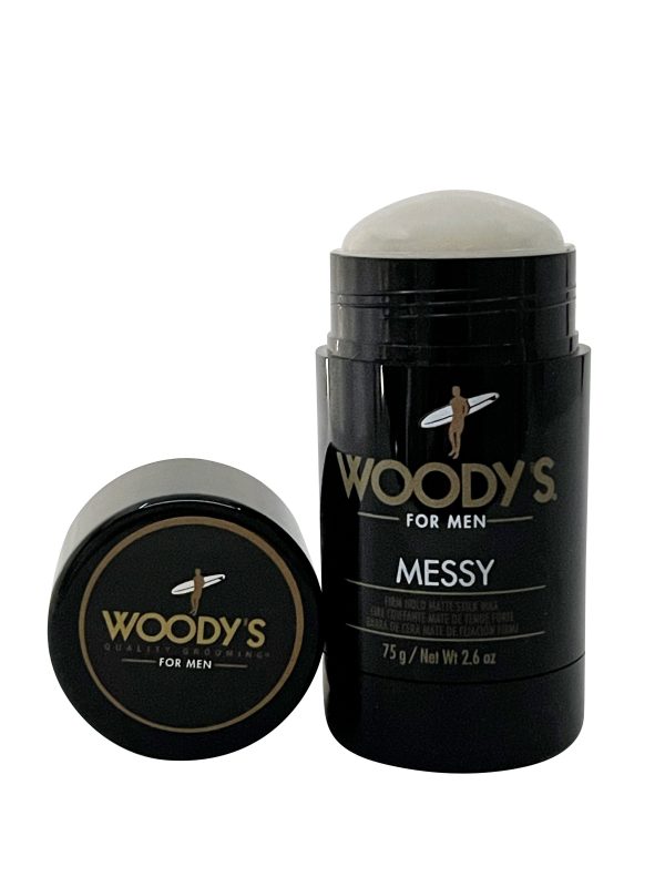 Woody s for Men Messy Firm Hold Matte Styling Wax 2.6 OZ Cheap