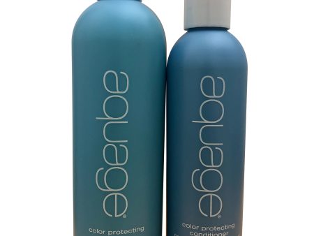 Aquage Color Protecting Shampoo 12 OZ & Conditioner 8 OZ Set Online Sale