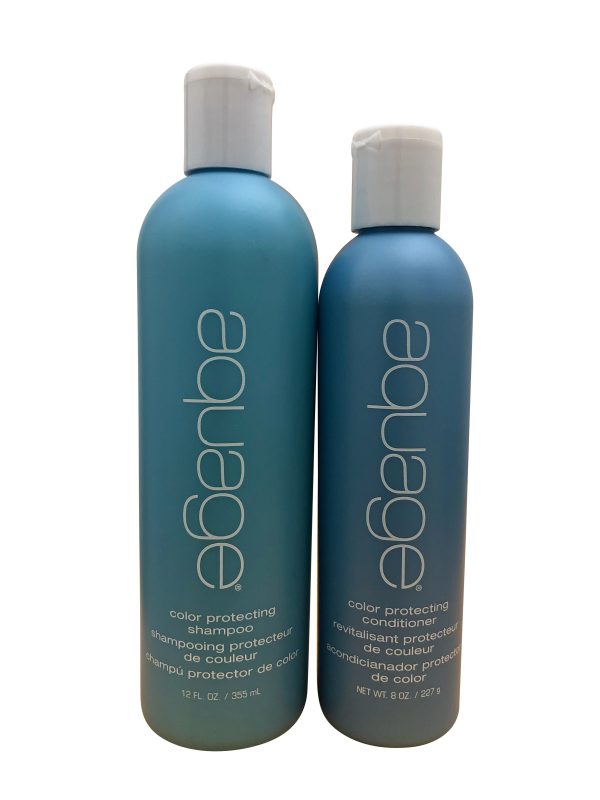 Aquage Color Protecting Shampoo 12 OZ & Conditioner 8 OZ Set Online Sale