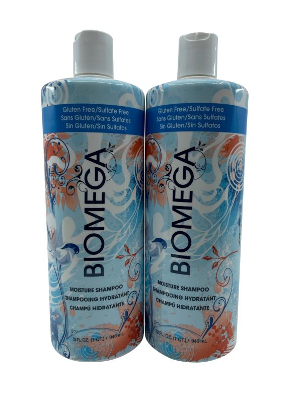 Aquage Biomega Moisture Shampoo Sulfate Free 32 OZ Set of 2 Online