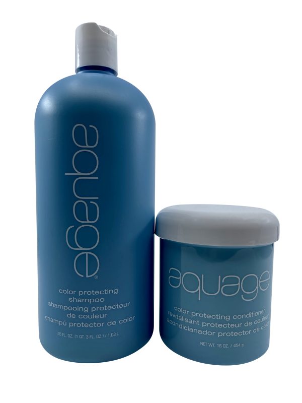 Aquage Color Protecting Shampoo 35 OZ & Conditioner 16 OZ on Sale