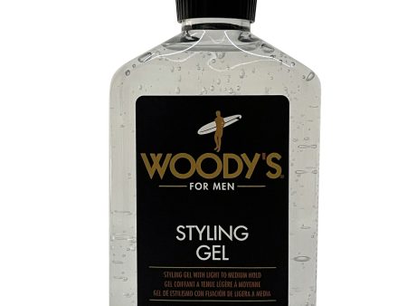 Woody s for Men Styling Gel 12 OZ Supply