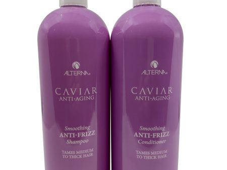 Alterna Caviar Anti Aging Anti Frizz Shampoo & Conditioner 33.8 OZ Each Sale