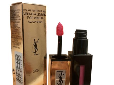 Yves Saint Laurent Rouge Pur Couture Glossy Stain #205 Pink Rain 0.20 OZ on Sale