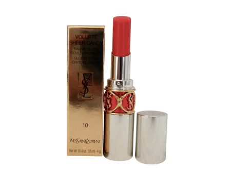 YSL Volupte Sheer Candy #10 Mandarine Acidulee 0.14 OZ on Sale