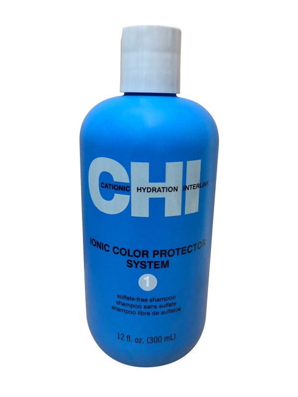 CHI Ionic Color Protector System 1 Sulfate Free Shampoo 12 OZ Discount