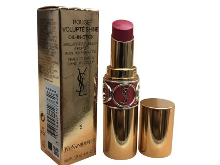 Yves Saint Laurent Rouge Volupte Shine 6 Pink Safari 0.15 OZ For Discount