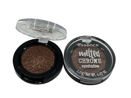 Essence Melted Chrome Eyeshadow 07 Warm Bronze 0.07 OZ Set of 2 Supply