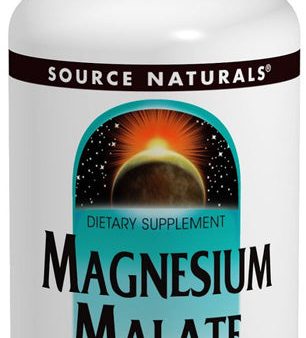 SOURCE NATURALS - Magnesium Malate 625 mg - 100 Capsules Hot on Sale