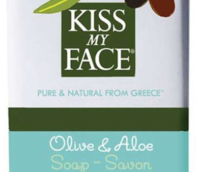 KISS MY FACE - Olive and Aloe Bar Soap - 8 oz. (230 g) For Sale