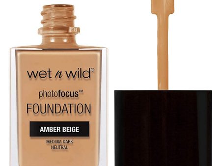 WET N WILD - Photo Focus Foundation, Amber Beige - 1 fl. oz. (30 ml) on Sale