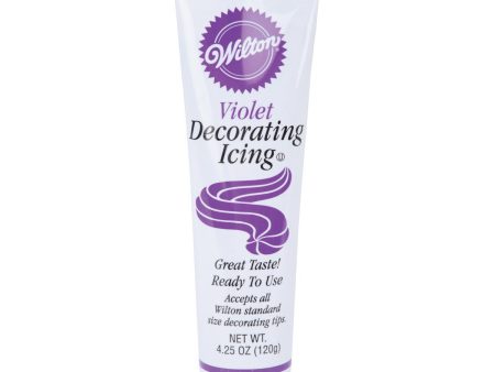 WILTON - Violet Decorating Icing Tube - 4.25 oz. (120 g) Cheap