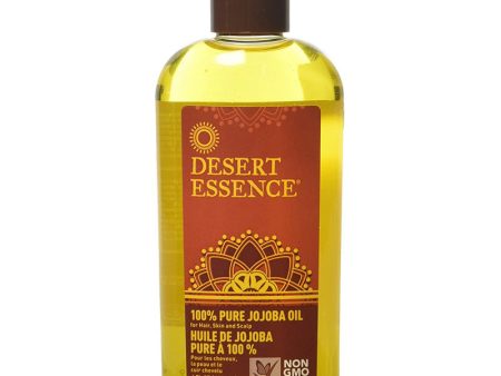 DESERT ESSENCE - 100% Pure Jojoba Oil - 4 fl. oz. (118 ml) Supply