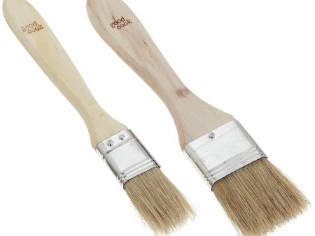 GOOD COOK - Pastry   Basting Brush Set - 2 Pieces Online Sale