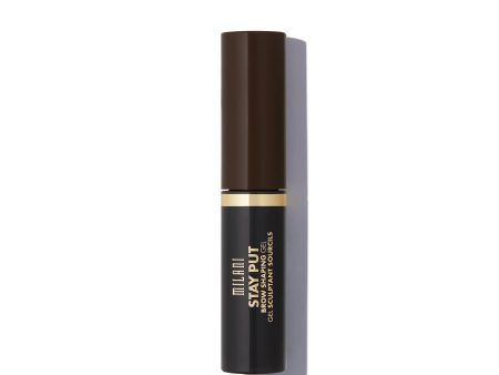 MILANI - Stay Put Brow Shaping Gel Dark Brown - 0.24 fl oz (7.1 ml) Online Hot Sale