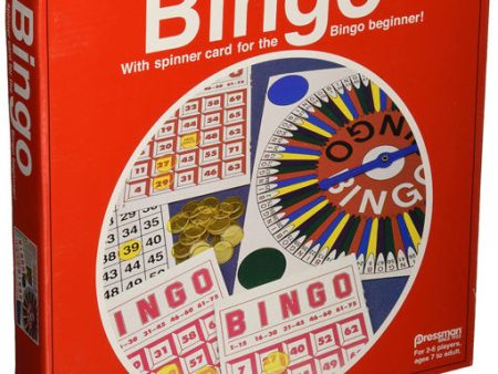 PRESSMAN - Bingo in Red Box - 1 Game Supply