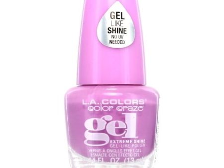 L.A. COLORS - Color Craze Extreme Shine Gel Polish Damsel - 0.44 fl. oz. (13 ml) Discount