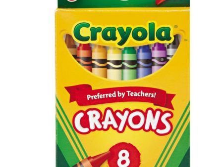 CRAYOLA - Classic Color Crayons - 8 Crayons For Cheap