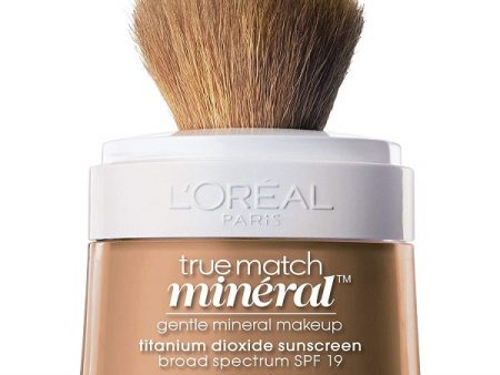 L OREAL - True Match Naturale Mineral Foundation 462 Creamy Natural - 0.35 oz. (10 g) on Sale