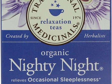 TRADITIONAL MEDICINALS - Organic Nighty Night - 16 Tea Bags Online Sale