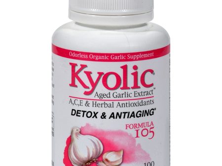 KYOLIC - Aged Garlic Extract with Vitamin s A, C, E and Selenium Formula 105 - 100 Capsules Online Sale