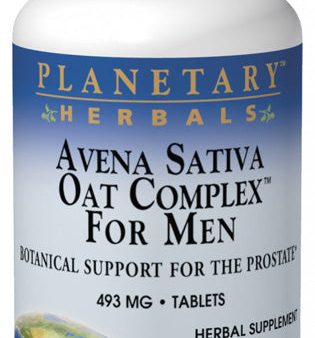 PLANETARY HERBALS - Avena Sativa Oat Complex for Men - 50 Tablets on Sale