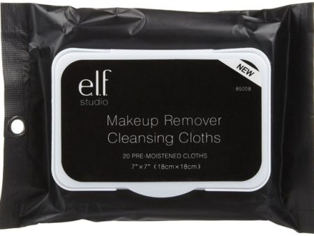 e.l.f. - Makeup Remover Cleansing Cloths - 20 Pre-moistened Cloths For Cheap