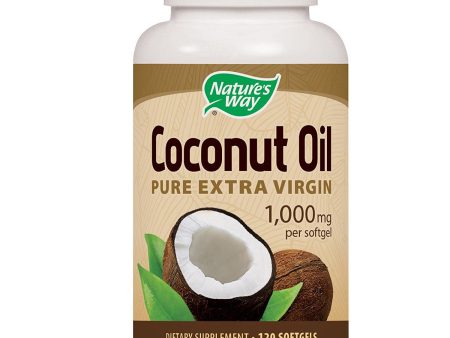 NATURES WAY - Coconut Oil - 120 Softgels Online now