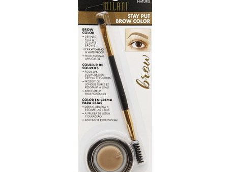 MILANI - Stay Put Brow Color Natural Taupe - 0.09 oz. (2.6 g) on Sale