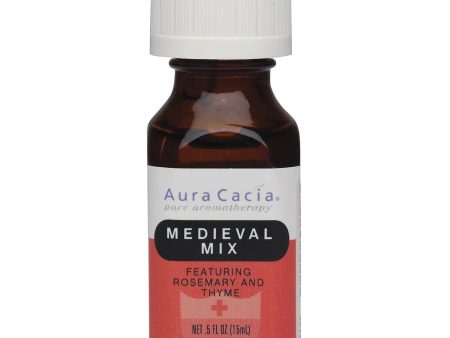 AURA CACIA - Essential Solutions Oil Medieval Mix - 0.5 fl. oz. (15 ml) Cheap