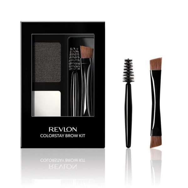 REVLON - ColorStay Brow Kit, Soft Black - 1 Kit on Sale