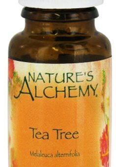 NATURE S ALCHEMY - Tea Tree Pure Essential Oil - 0.5 oz. (15 ml) Cheap