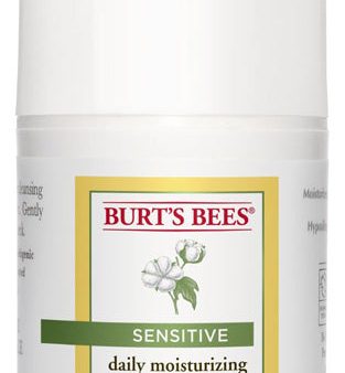 BURT S BEES - Sensitive Skin Daily Moisturizing Cream with Cotton Extract - 1.8 oz. (50 g) Online Sale