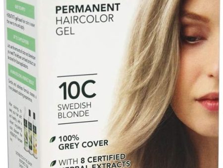 HERBATINT - Permanent Herbal Haircolour Gel 10C Swedish Blonde - 135 ml For Sale