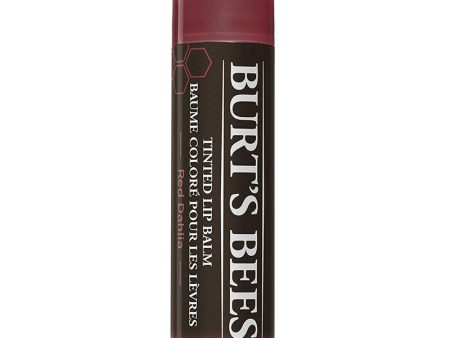 BURT S BEES - 100% Natural Tinted Lip Balm, Red Dahlia - 0.15 oz. (4.25 g) Online Sale